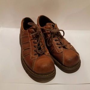 Doc Martins Brown Leather Men's Size 12 Ankle Boot